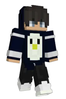 PinguimAzul Minecraft avatar full body