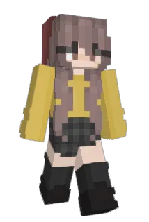Pinjuri Minecraft avatar full body
