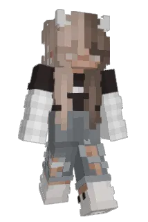 PinkBalenciaga Minecraft avatar full body