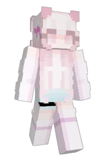 PinkCalypso Minecraft avatar full body