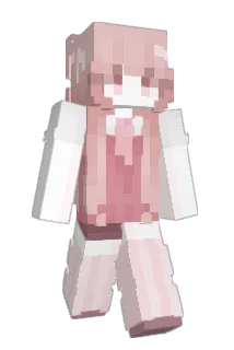 PinkDynasore Minecraft avatar full body