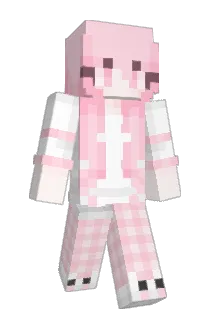 PinkEvil Minecraft avatar full body