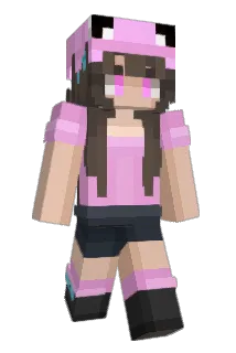 PinkFantaSquid Minecraft avatar full body