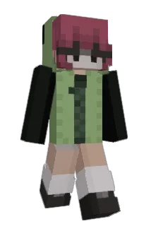 PinkGh0sts Minecraft avatar full body