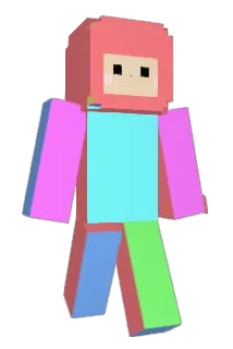 PinkGloves Minecraft avatar full body