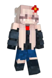 PinkIceChill Minecraft avatar full body