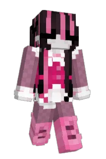 PinkJ0ker Minecraft avatar full body