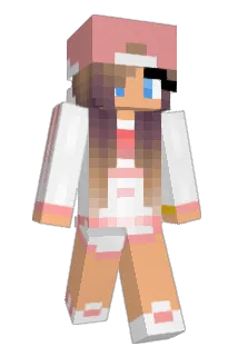 PinkKraft Minecraft avatar full body