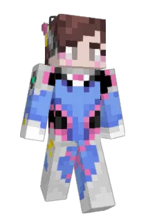PinkMiruku Minecraft avatar full body