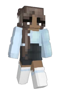 PinkNinjaCat Minecraft avatar full body