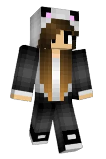 PinkPandaDoesMC Minecraft avatar full body