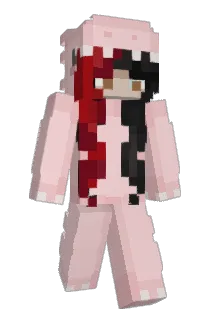 PinkPlushie3 Minecraft avatar full body