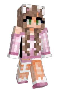 PinkPwrRanger55 Minecraft avatar full body