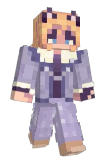 PinkRaria Minecraft avatar full body