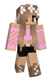 PinkTulipz Minecraft avatar full body