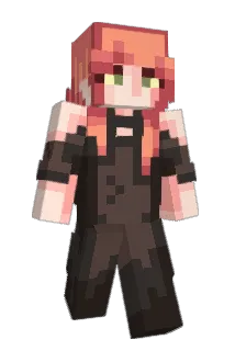 PinkWeasel Minecraft avatar full body