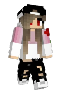 Pink_Roses_ Minecraft avatar full body