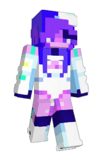 Pinkapillar Minecraft avatar full body
