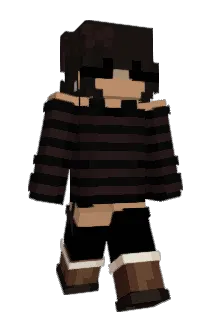 Pinkbiru Minecraft avatar full body