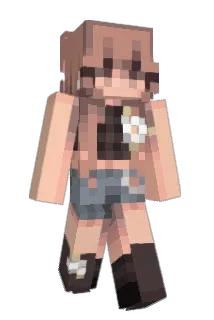 Pinkceci Minecraft avatar full body