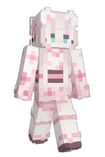 Pinkcottoncandyx Minecraft avatar full body