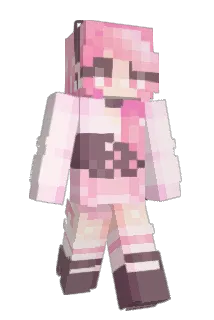 Pinkflopper Minecraft avatar full body