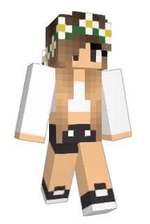 PinkiPirate Minecraft avatar full body
