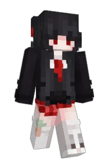 PinkieMonnie Minecraft avatar full body
