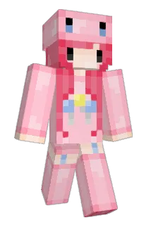 PinkiePie666 Minecraft avatar full body