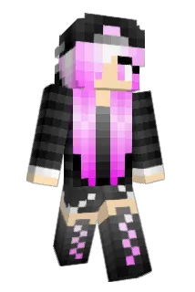 PinkiePilot Minecraft avatar full body
