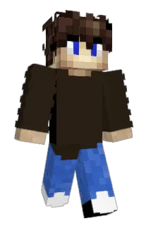Pinknblack8 Minecraft avatar full body