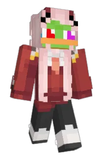 Pinkpepe Minecraft avatar full body