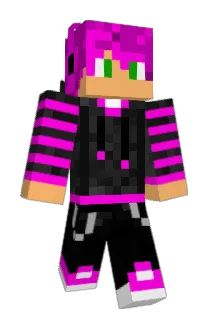 Pinkst3r Minecraft avatar full body