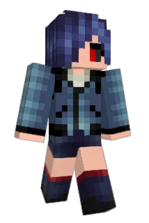 Pinkxeii Minecraft avatar full body