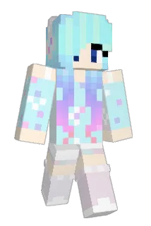 PinkyBubbless Minecraft avatar full body
