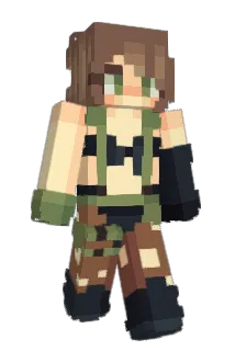 PinkyGirl26 Minecraft avatar full body