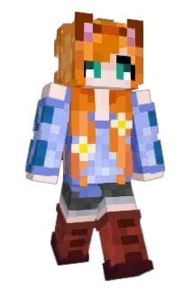 PinkyMuerte Minecraft avatar full body