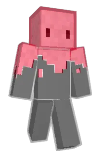 PinkyOTB Minecraft avatar full body