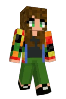 PinkyVerse Minecraft avatar full body