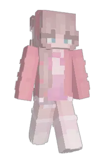 Pinkygill Minecraft avatar full body