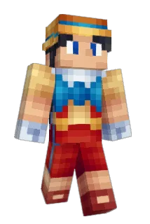 Pinokyo_kun Minecraft avatar full body