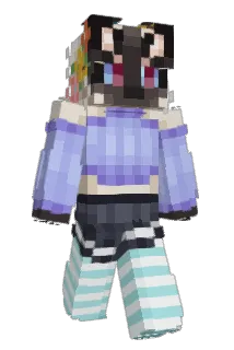 Pintacred Minecraft avatar full body