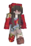 Piolette Minecraft avatar full body