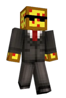 Piqza Minecraft avatar full body