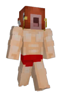 PiranhaShell Minecraft avatar full body