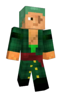 PirateHunterZoro Minecraft avatar full body