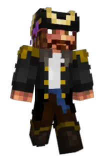 PirateWill_ Minecraft avatar full body