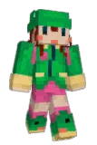 Pispii Minecraft avatar full body