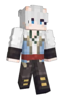 Pitavi_Vtuber Minecraft avatar full body