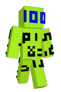 PitchD33 Minecraft avatar full body